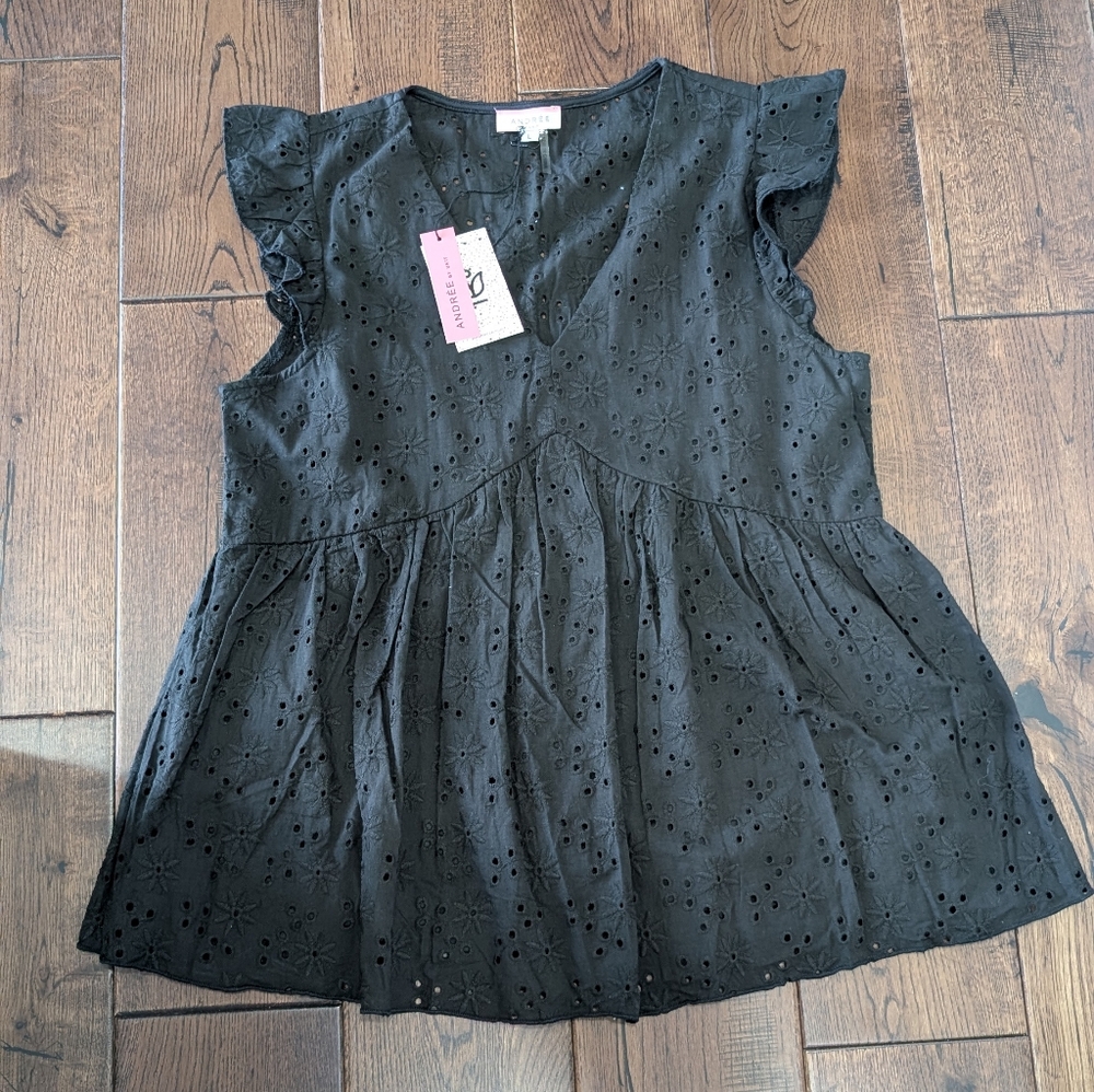 Eyelet Top